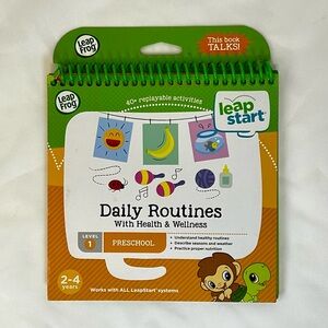 LeapFrog Preschool Activity Book Daily Routines and Health Wellness Educational